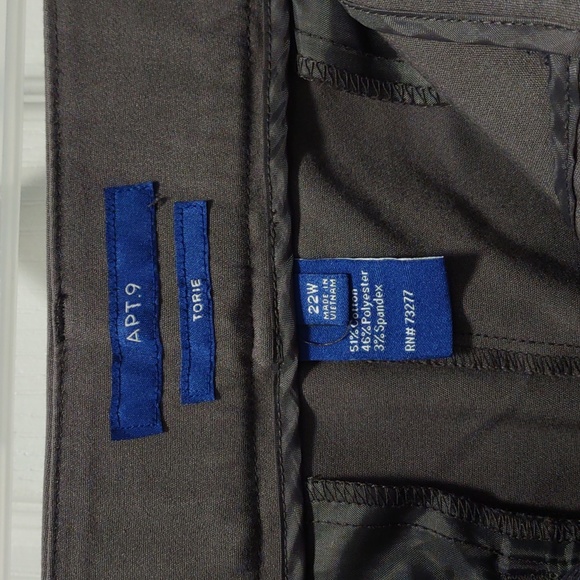 Apt 9 Gray pants - Picture 4 of 6